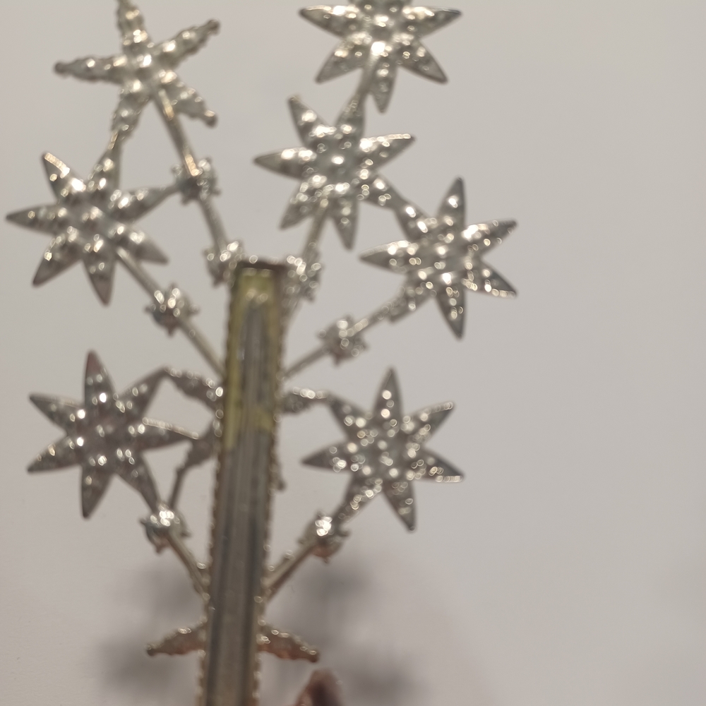 Beautiful Silver Star Hair Clip - Picture 2 of 6